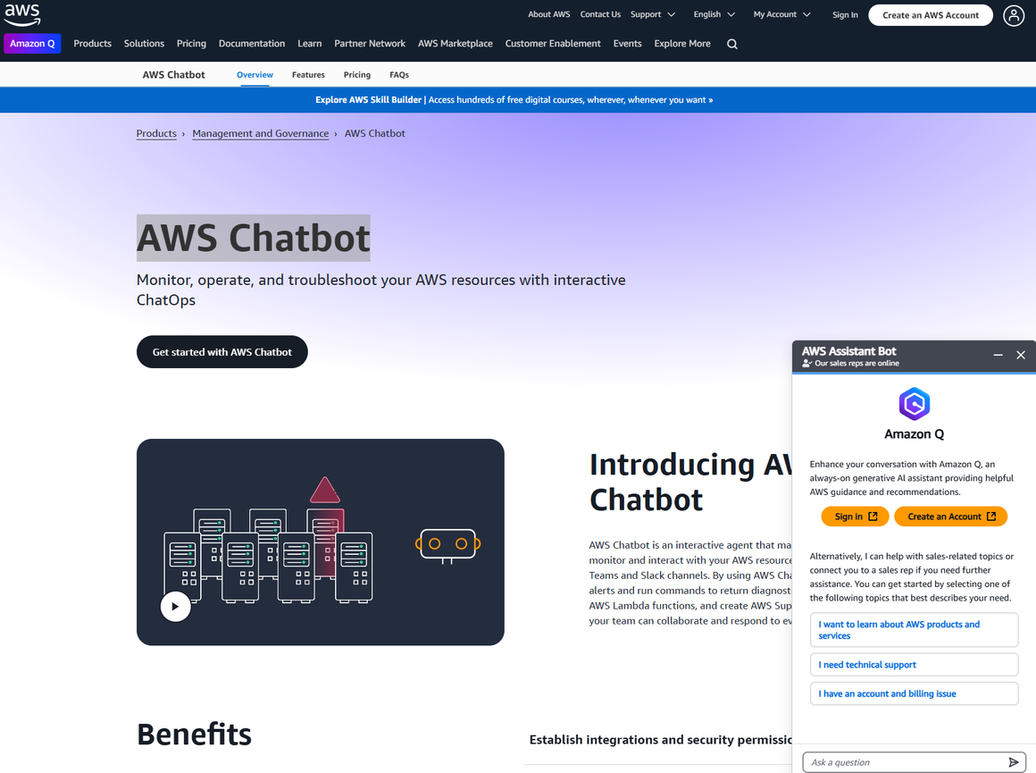 Chatbots im Kundenservice Amazon AWS